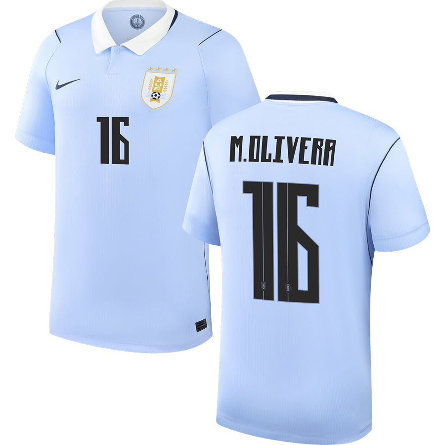 Uruguay Home Replica Jersey World Cup 2026 Adults