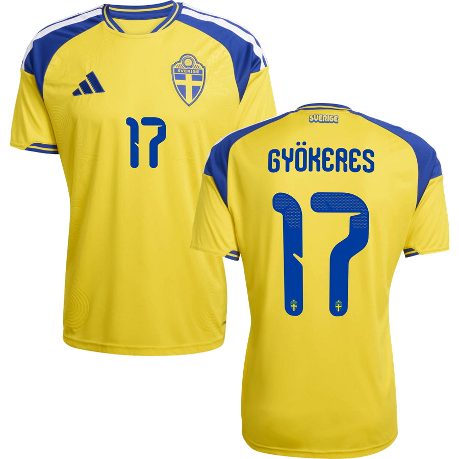 Sweden Home Replica Jersey World Cup 2026  Adults