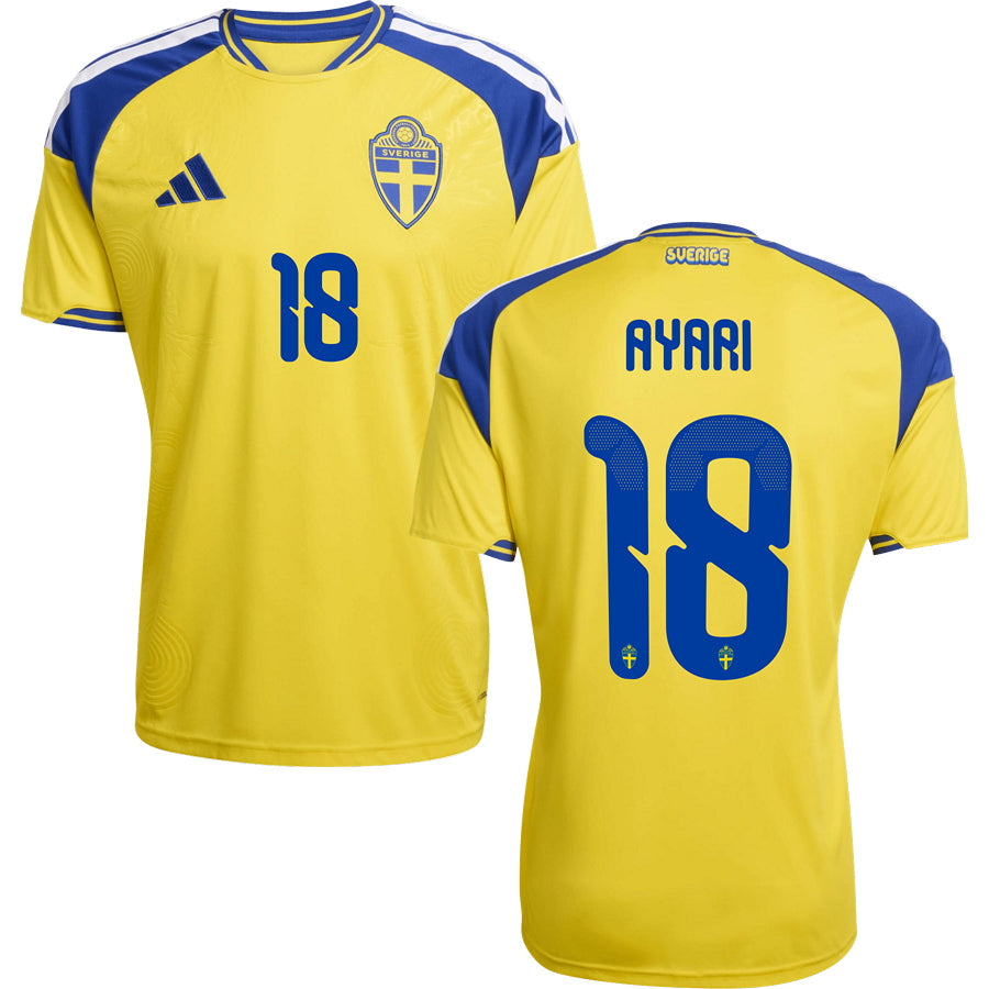 Sweden Home Replica Jersey World Cup 2026  Adults