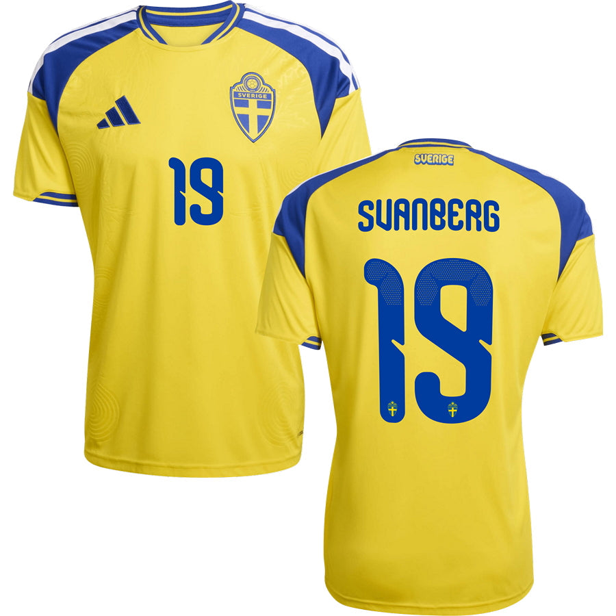 Sweden Home Replica Jersey World Cup 2026  Adults
