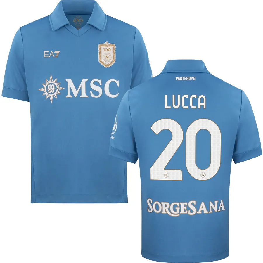 Napoli SSC Home Jersey 26/27 Mens