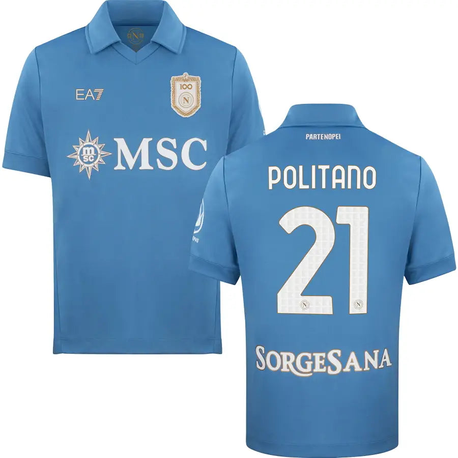 Napoli SSC Home Jersey 26/27 Mens