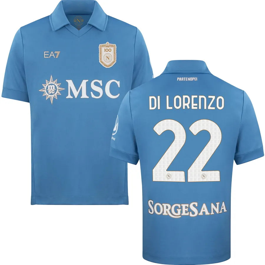 Napoli SSC Home Jersey 26/27 Mens