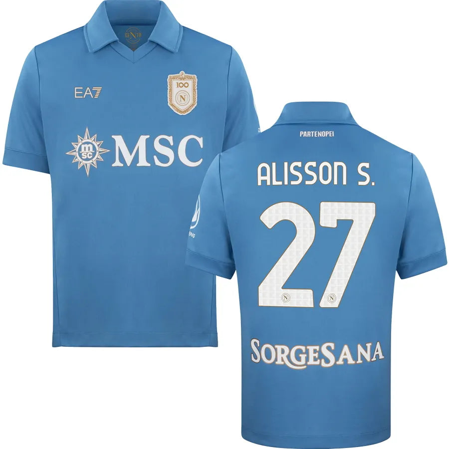 Napoli SSC Home Jersey 26/27 Mens