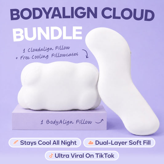 BodyAlign Cooling Pillow + CloudAlign Pillow