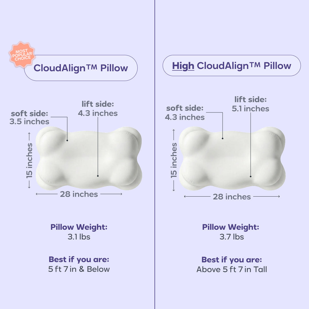 MarshMellow Comforter + 2 CloudAlign Pillows